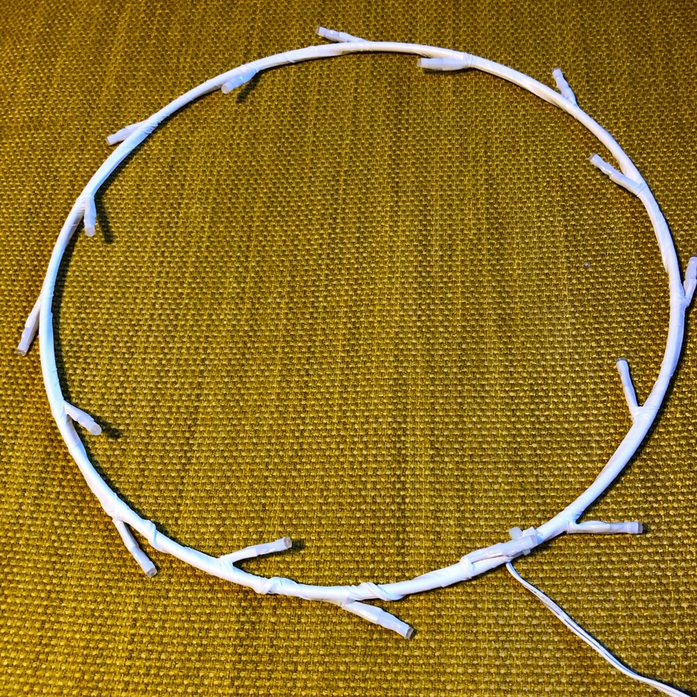 ❄️ Two IKEA Strala LED holiday wreaths